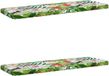 vidaXL - 2-delige - Bankkussens - VUGHT - 2 - st - 100% - Polyester - Meerkleurig