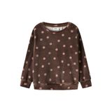 GUPPY MINI sweater met stippen - bruin