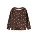 GUPPY MINI sweater met stippen - bruin