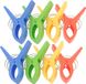 8x Grande Pince à Linge en Plastique pour Serviette de Bain - 4 Couleurs
