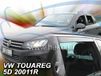 Team Heko Volkswagen Touareg (type 2) 2010-2018 Déflecteurs de vent foncés (5 portes) - Jeu avant et arrière