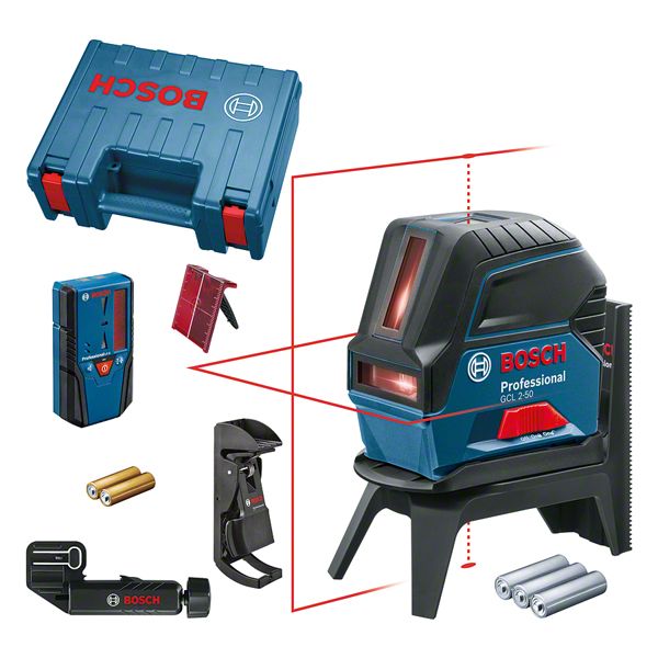 Bosch GCL 2-50 Professional Laser Waterpas - IP54 - 1.5V