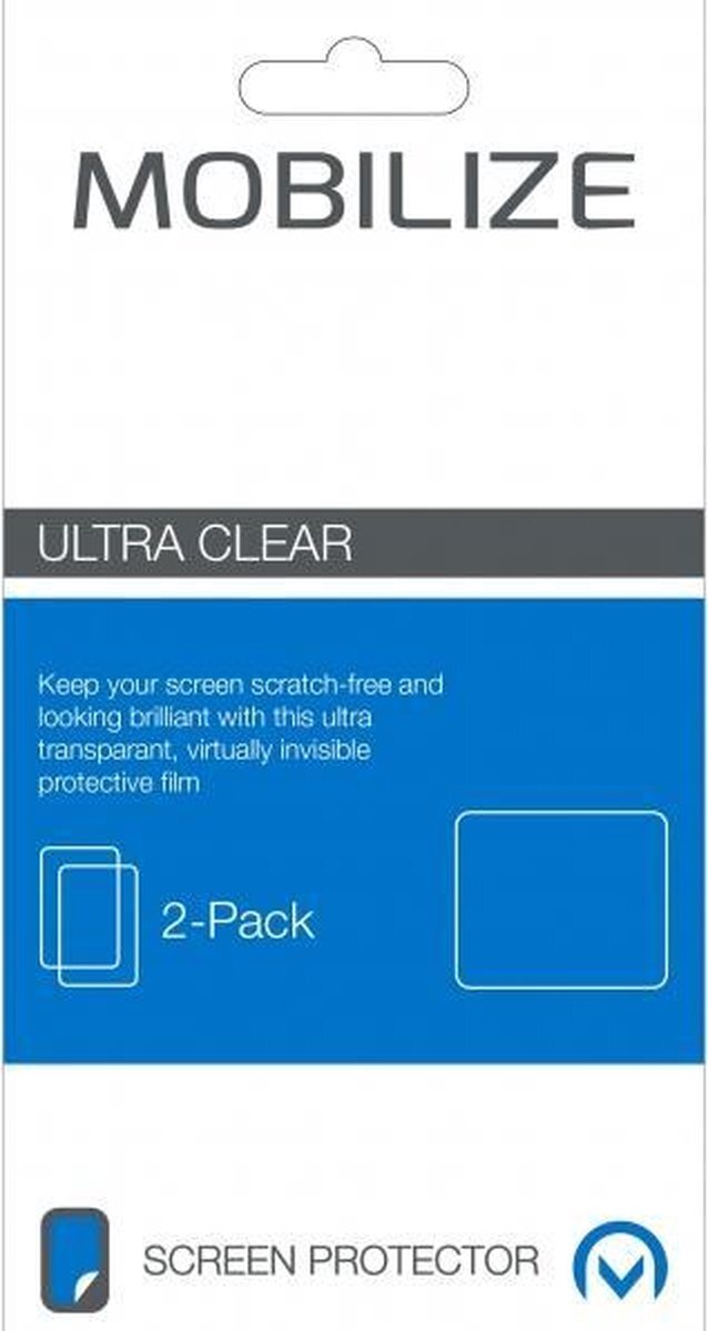 Mobilize Clear Screenprotector Motorola Moto E6s 2-pack