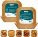 Sillar AirFryer Wegwerpbakjes, Bakpapier voor luchtfriteuse 20cm, anti-aanbaklaag, vierkant, 100 stuks