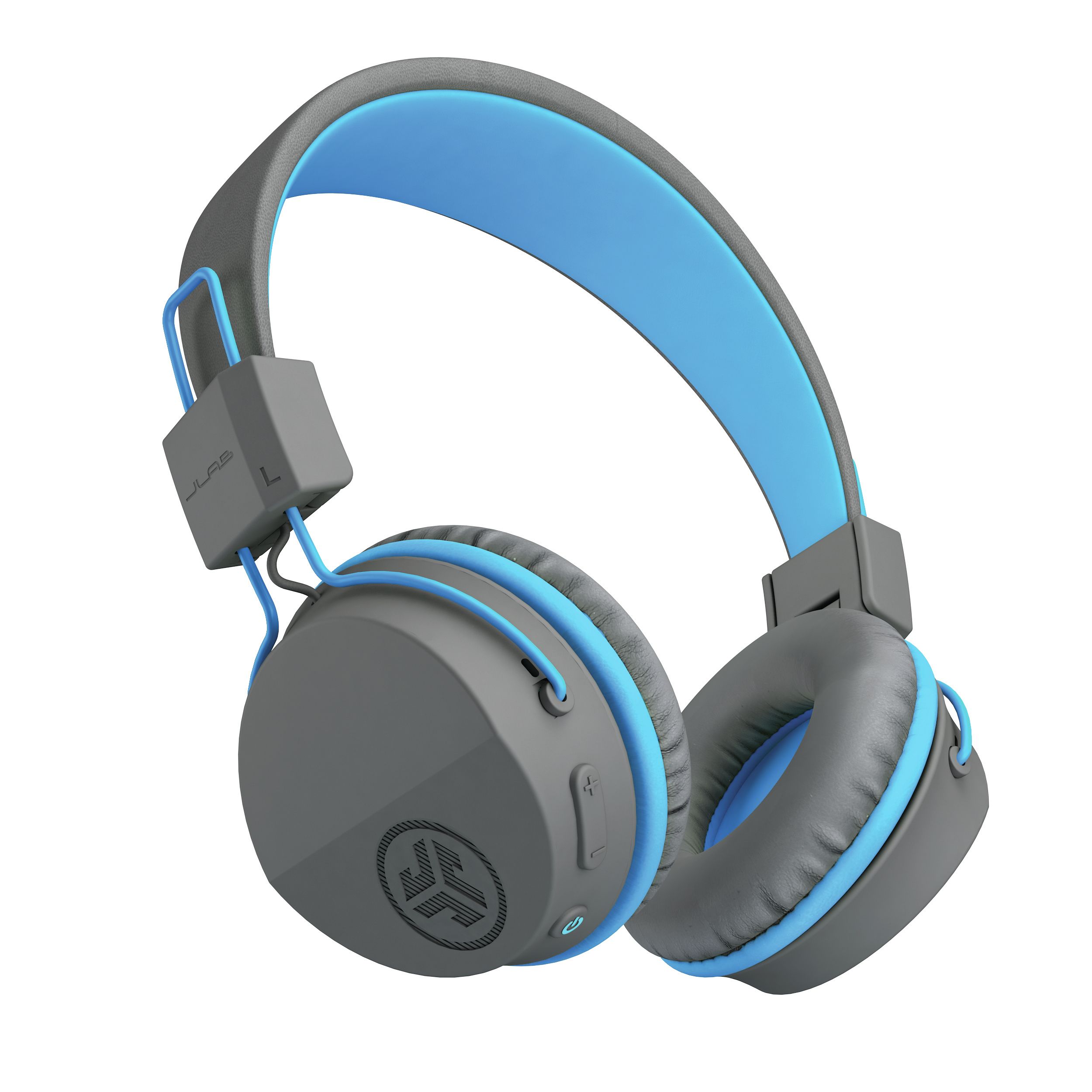 JLab JBuddies Studio Kids Wireless Headphones - Bluetooth - Blue/Graphite
