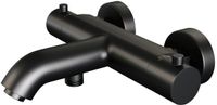 Brauer Black Edition - Opbouw Baddouche Thermostaatkraan - Mat Zwart