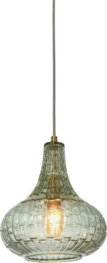 it's about RoMi Hanglamp Venice - Groen - 24x24x28cm