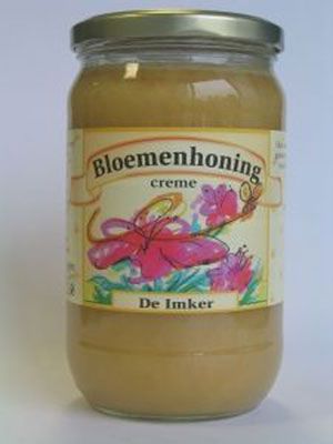 De Imker Bloemenhoning Creme - 500g