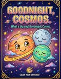 Curious Cosmo's Galactic Journey Colouring Book