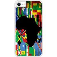 iPhone 7 Drapeau Afrique Bedrukt siliconen hoesje