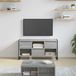 Prolenta Maison Exclusive - Meuble TV, dimensions 100 x 36 x 49,5 cm, fabriqué en panneaux de particules imitation bois Sonoma gris
