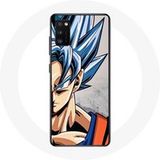 Maniacase Etui voor Samsung Galaxy S20 Anime Dragon Ball Goku Blauw Haar