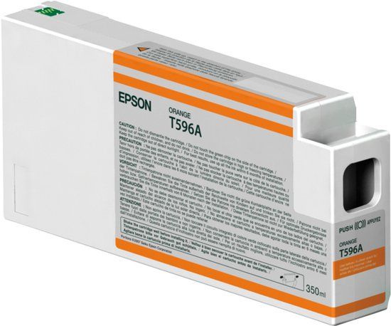 Epson T596A - Orange Ink Cartridge - 350ml - Compatible with Stylus Pro 7900/9900