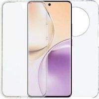 Realme Coque pour Realme 14 Pro+ Plus 5G - housse etui silicone gel 360 integrale + verre trempe - TRANSPARENT