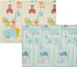 Relaxdays Opvouwbare Speelmat Baby 200 x 150 cm - Dubbelzijdig Speelkleed met Dierenprint - XPE Schuimmat - Antislip Kruipmat met Opbergtas