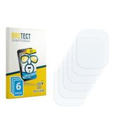 BROTECT - Screenprotector voor Hwagol Smartwatch 1.83" - Folie Beschermfolie transparant 6 Stuks