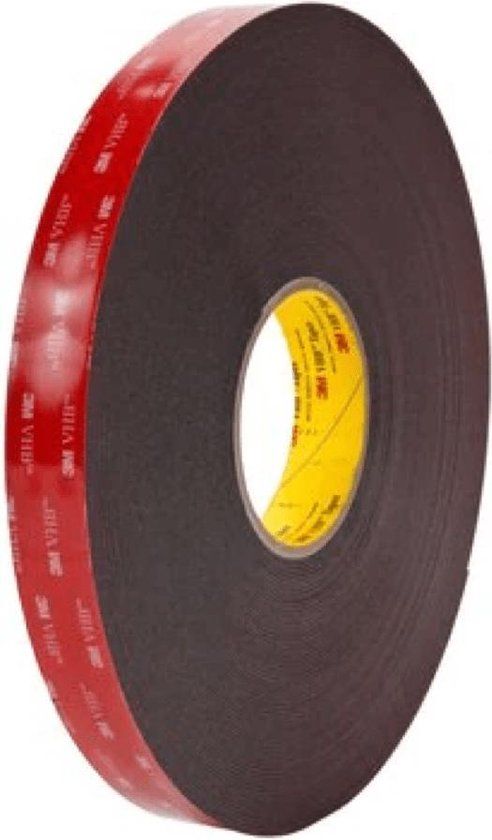 VHB, 3M 5952F/IPS Plakband Zwart (l x b) 11 m x 19 mm 1 stuk(s)