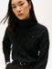 Tommy Hilfiger Pull à col roulé femme Laine Noir XL