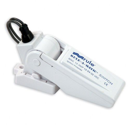 Rule INT. AUTOMATICO Rule 29 – 35 A stroomonderbreker van Bilgenwater, 12 – 24 V, met zekeringhouder.