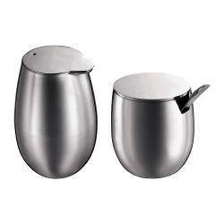 Bodum K1305-16 Columbia Suiker- en Melkset Zilver RVS 2 stuks