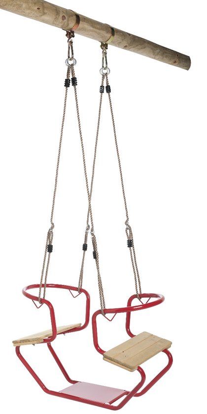Intergard Schommel duozit dubbele schommel voor speeltoestel metaal 92x44cm