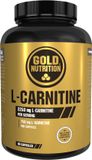 Gold Nutrition L-carnitine Goût Neutre 750mg 60 Unités Noir