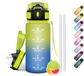 Unyqoos® Bouteille pour enfant 500 ml Jaune-bleu