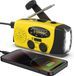 Merkloos Noodradio op Zonne-energie - Zwengelradio met USB - AM/FM Weerradio - Dynamo Zaklamp - SOS Alarm