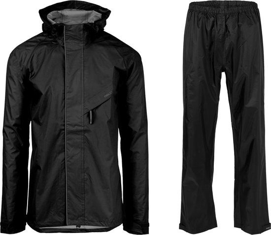 AGU Passat Regenpak Essential - Zwart - XL - Unisex - Waterdicht