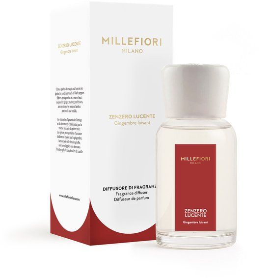 Millefiori Milano Geurstokjes 250 ml Zenzero Lucente Limited Edition