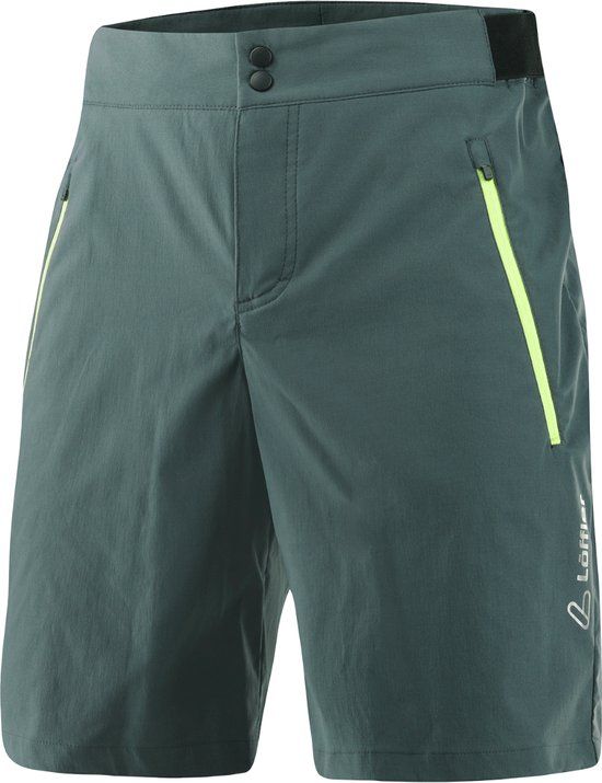 Loeffler M Bike Shorts Comfort - E CSL Night Green - Fietsbroek - Heren - Groen - XXL
