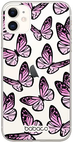 ERT GROUP iPhone 11 Case - Babaco Butterflies 002 - Officially Licensed - Fitted Phone Cover