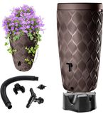 Reveret Regenwatertank 240L Bruin met Aansluitset en Standaard