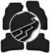 WLG CARLUX-SILVER automatten voor: Hyundai Accent I (X-3) sedan (1994-2000)