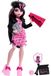 Merkloos Monster High Fearbook Draculaura Pop en Accessoires, set met filmclub als thema, schooljack, jaarboek, script en rekwisieten, HXW30