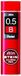 Pentel Kok met 40 Stiften 0,5 B - Grijs
