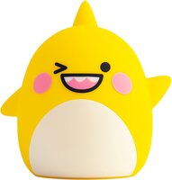 Kadoing Kadoing® Baby Shark Nachtlamp (Groot) - met TAP-ON & Afstandsbediening - Oplaadbaar - LED Lamp - Baby - Babyshower - Babykamer - Kinderen - Kinderkamer - Slaapkamer