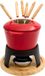 Lacor Fondue Set - 1.2L - Emaille - Rood