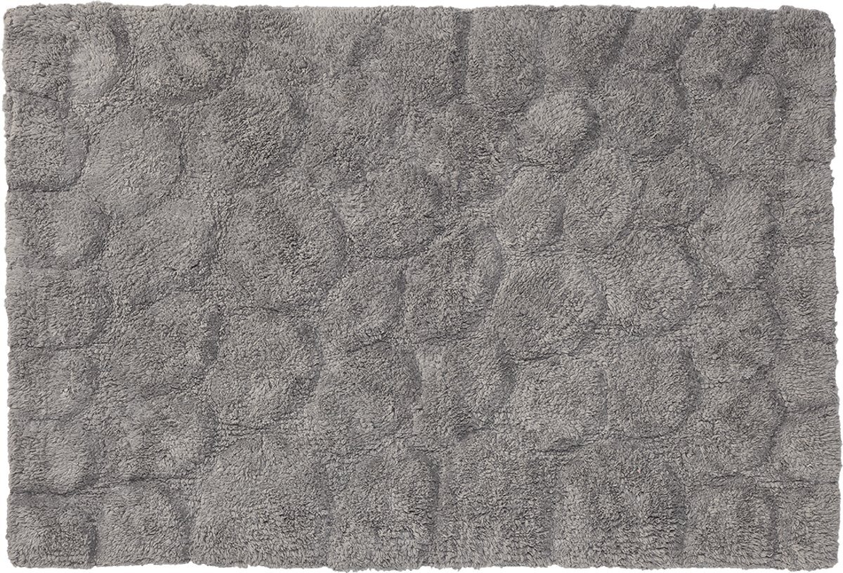 Sealskin pebbles badmat 90x60cm cotton grijs 294413614