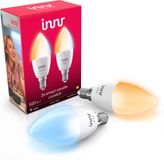 Innr Smart E14 LED Lamp - Zigbee - Warmwit tot Koelwit - Kaarslamp - Dimbaar - 520 Lumen - 2-pack