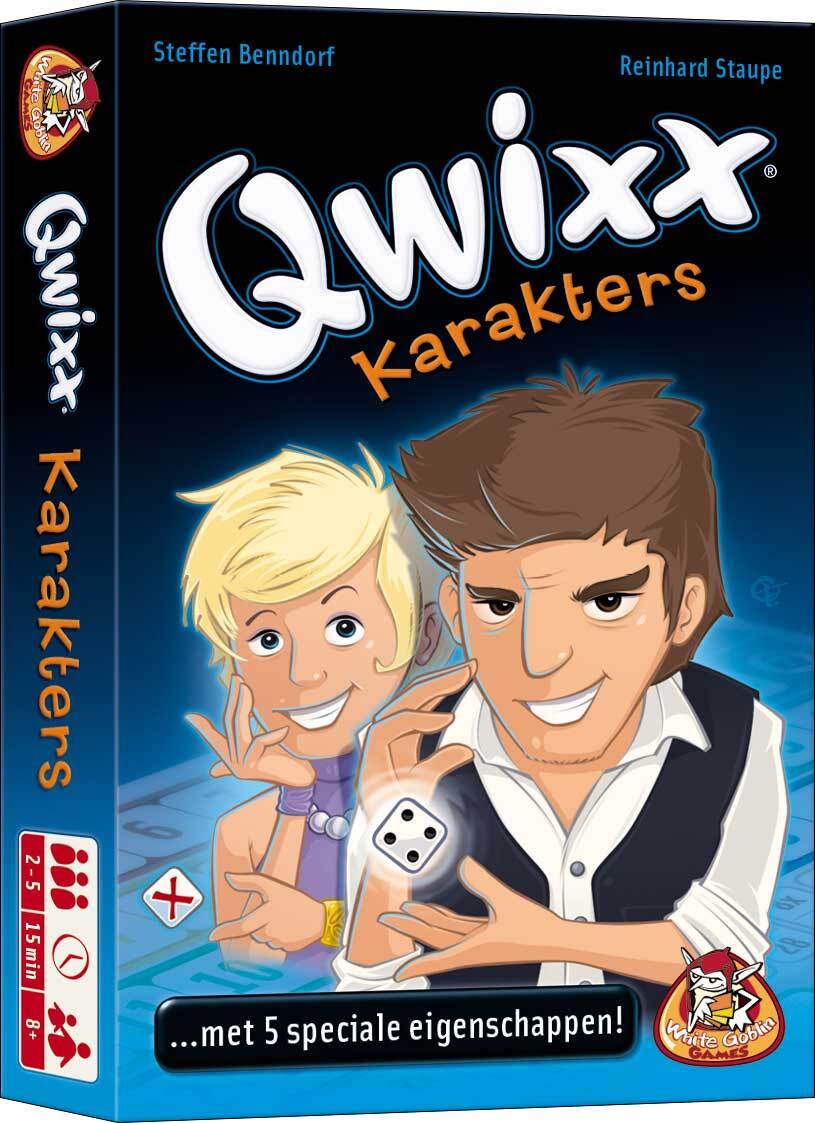 White Goblin Games Qwixx Karakters