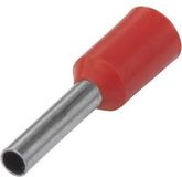 TRU COMPONENTS 1091298 Adereindhulzen 10 mm² Deels geïsoleerd Rood 100 stuk(s)