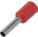 TRU COMPONENTS 1091298 Adereindhulzen 10 mm² Deels geïsoleerd Rood 100 stuk(s)