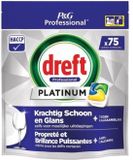 Dreft Professional Platinum All In One Vaatwascapsules - Citroen - 75 stuks