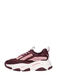 Steve Madden Possession-E Lage Sneakers Vrouwen Suède Bordeaux