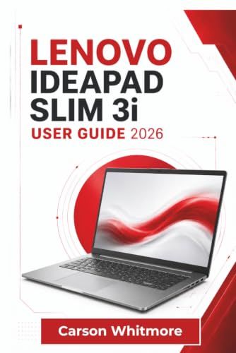 Lenovo IdeaPad / Slim 3i / USER GUIDE 2026