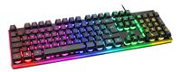 Deltaco GAM-021-RGB-UK Gaming Keyboard USB QWERTY UK English Black
