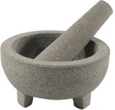 EMPERIAL K Vijzel met stamper - grijs - graniet - 14 cm