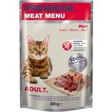 PREMIERE Meat Menu Adult Rund 48x85 g