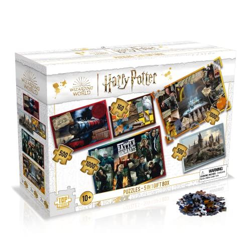 Winning Moves - Harry Potter, WM03015-ML1-4 puzzels - 5036905049412